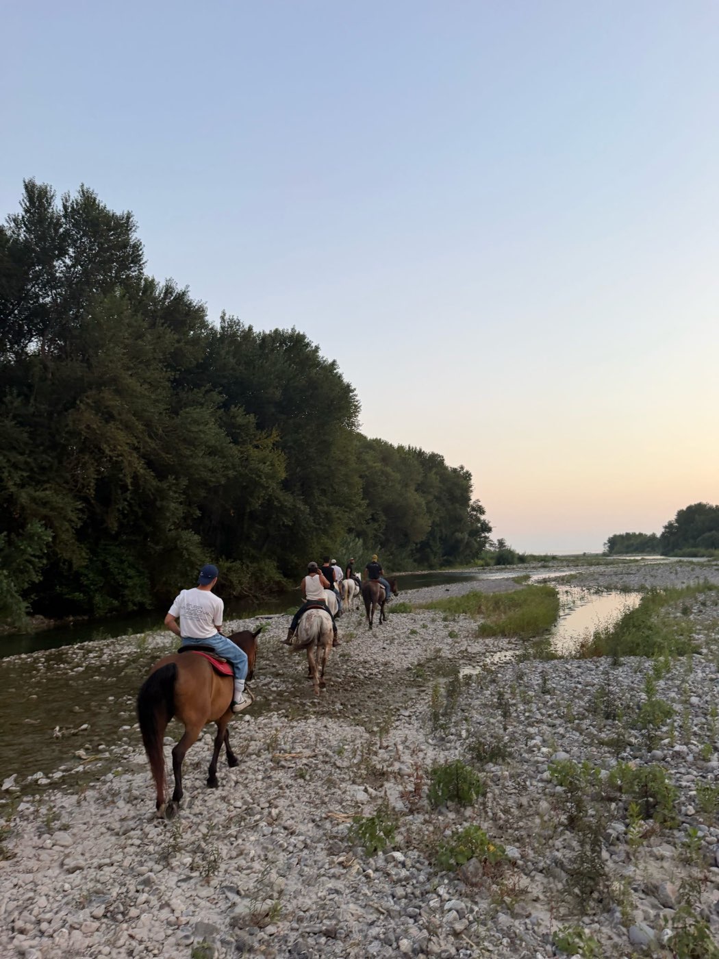 Cavalcata al tramonto sulla Riviera dei Cedri — foto 2