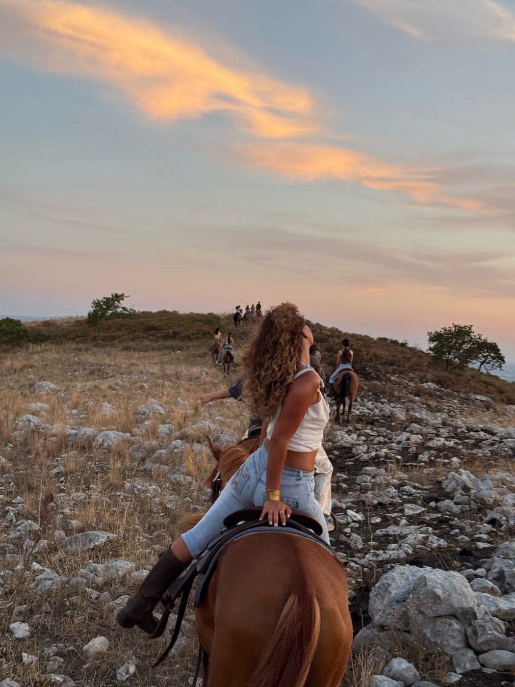 Approccio da terra con il cavallo sui Monti Tifatini — foto 3